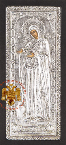 The Lady Abbess Aluminum Icon